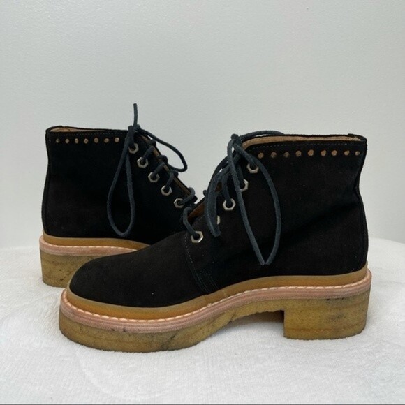 Maison Margiela Gum Platform Suede Ankle Boots - Picture 4 of 14